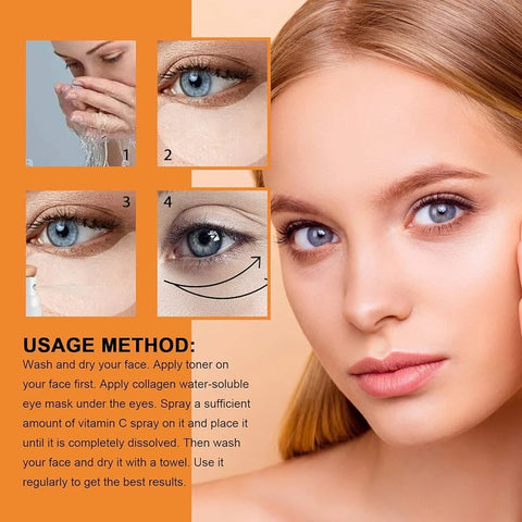 Water Soluble Collagen Film Mask Anti Wrinkles
